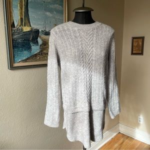 𝅺Tahari grey wool mohair blend size small